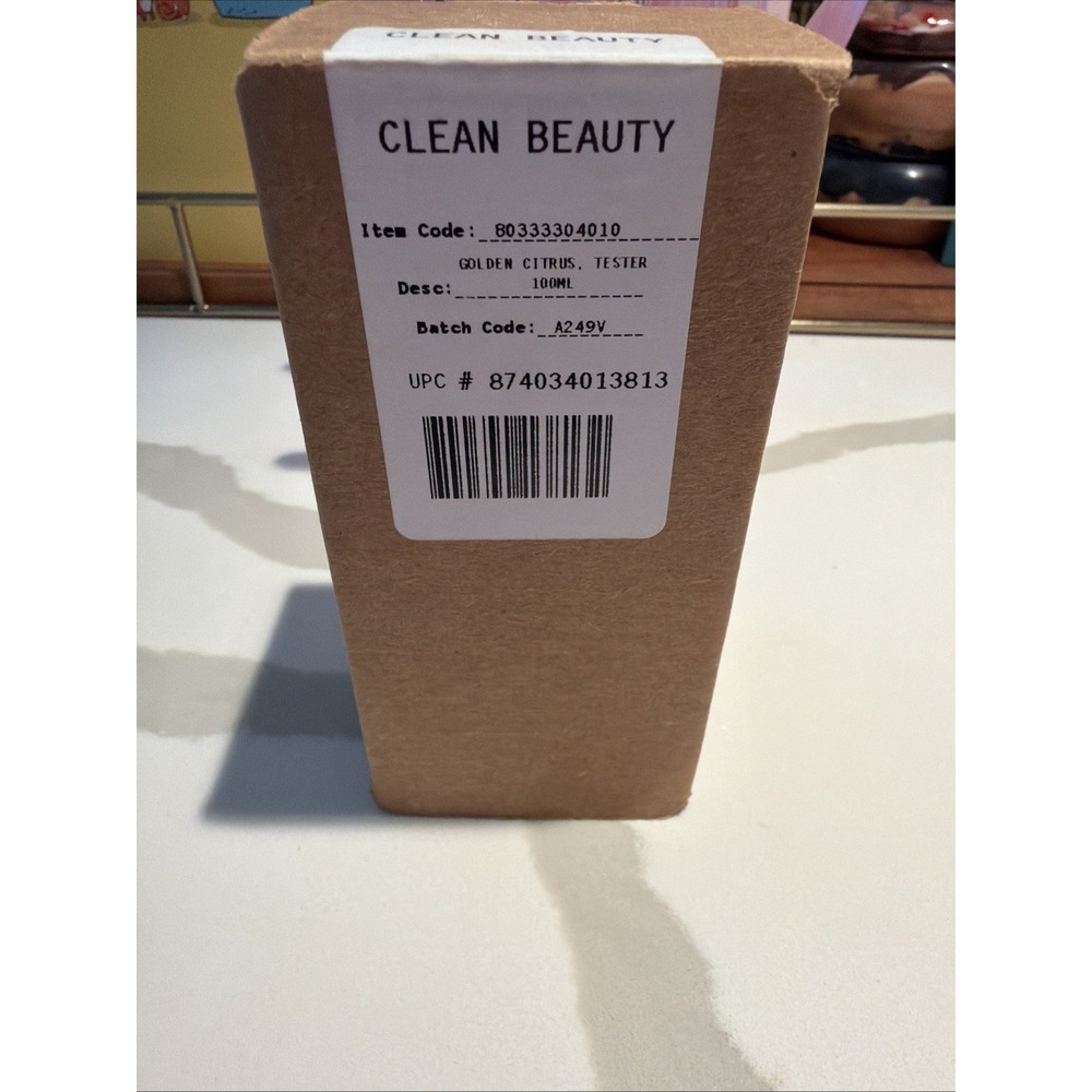 Clean Reserve Golden Citrus Eau De Parfum Perfume 3.4oz 100ML New TESTER Sealed